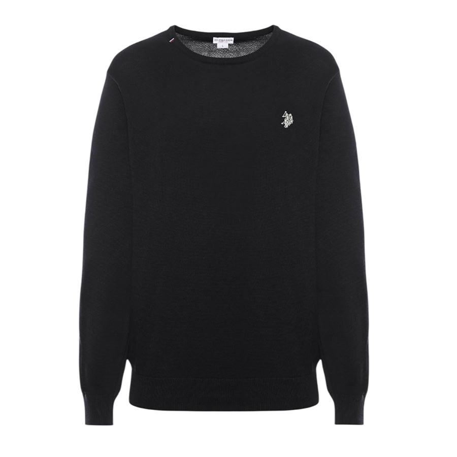 Maglia girocollo in cotone da uomo U.S. Polo Assn | US41173015199